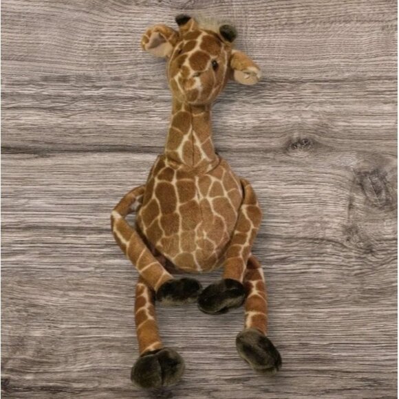 Mango Teddy Bear Plush Giraffe Bag Wild Game Pals Zippered Co Big Stuffed Animal - Picture 1 of 16